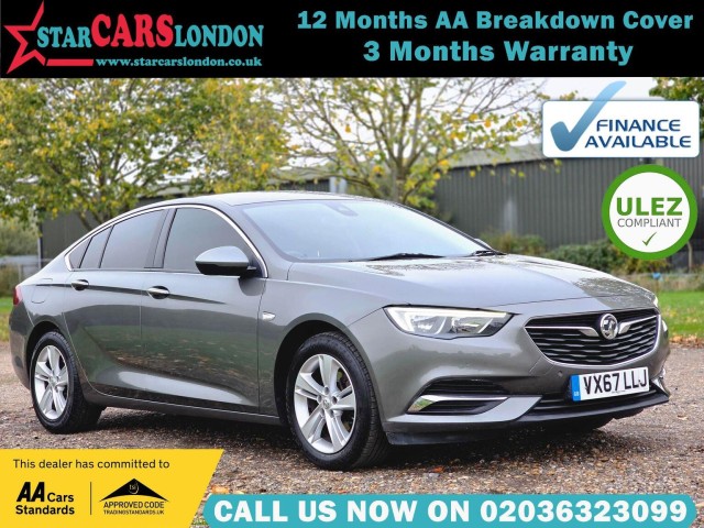 VAUXHALL INSIGNIA 1.6 Turbo D BlueInjection Tech Line Nav Grand Sport Euro 6 (s/s) 5dr