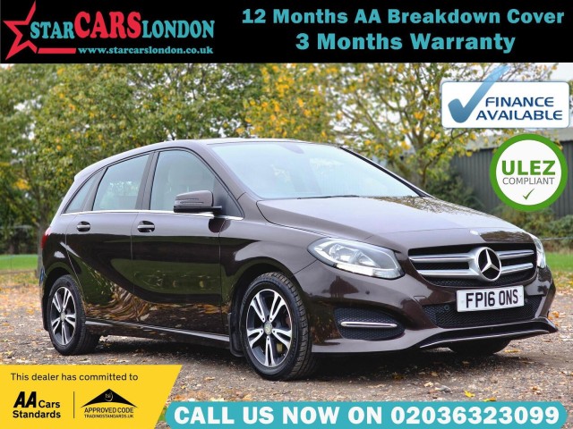 MERCEDES-BENZ B CLASS 1.6 B180 SE (Executive) 7G-DCT Euro 6 (s/s) 5dr