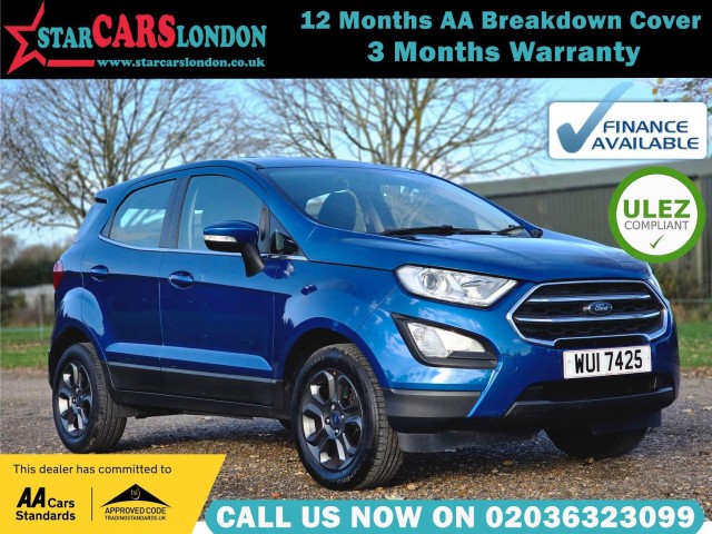 FORD ECOSPORT 1.0T EcoBoost Zetec Auto Euro 6 (s/s) 5dr