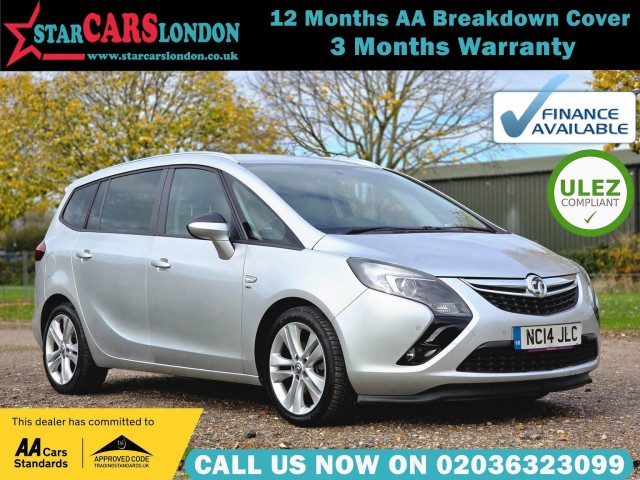 VAUXHALL ZAFIRA TOURER 1.4T 16V SRi Auto Euro 5 5dr