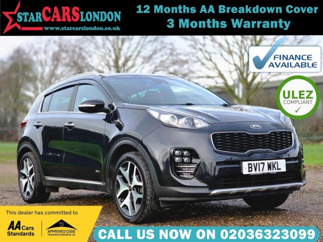 KIA SPORTAGE 1.6 T-GDi GT-Line DCT AWD Euro 6 5dr