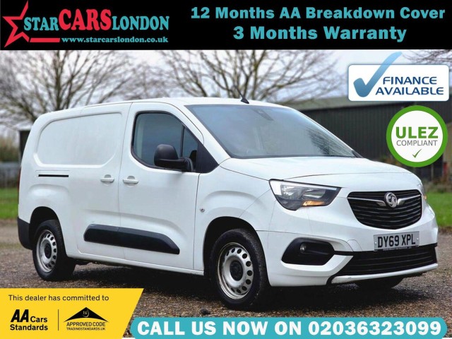 VAUXHALL COMBO 1.5 Turbo D 2300 Edition Auto L2 H1 Euro 6 (s/s) 4dr