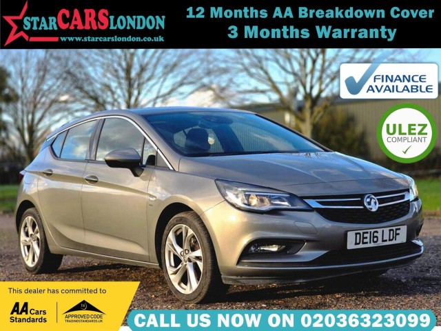 VAUXHALL ASTRA 1.4i SRi Euro 6 5dr