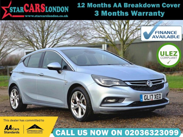 VAUXHALL ASTRA 1.4i Turbo SRi Auto Euro 6 (s/s) 5dr