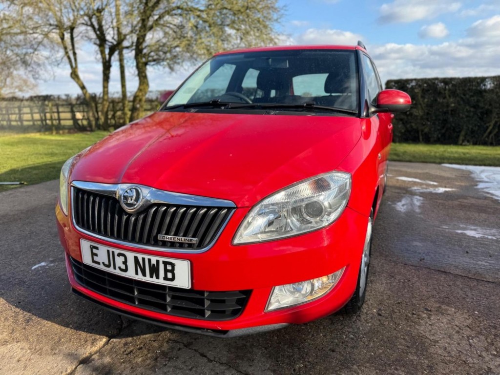 View SKODA FABIA 1.2 TDI GreenLine II Euro 5 (s/s) 5dr