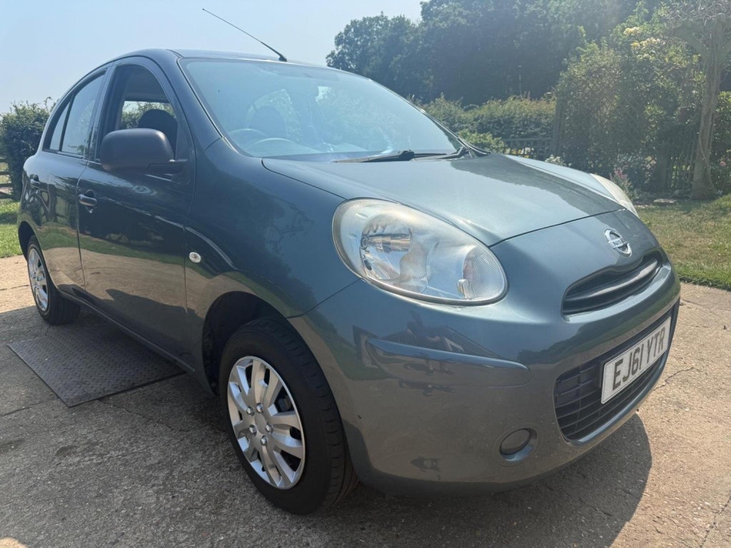 View NISSAN MICRA 1.2 12V Visia Euro 5 5dr