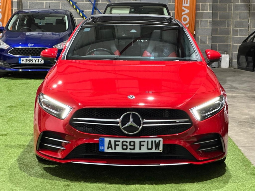 View MERCEDES-BENZ A CLASS 2.0 A35 AMG (Premium Plus) SpdS DCT 4MATIC Euro 6 (s/s) 5dr