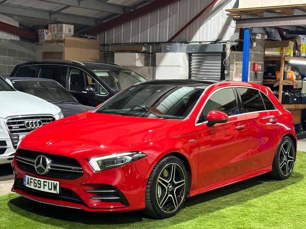 View MERCEDES-BENZ A CLASS 2.0 A35 AMG (Premium Plus) SpdS DCT 4MATIC Euro 6 (s/s) 5dr