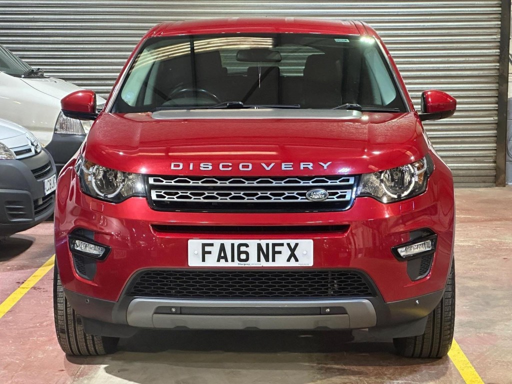 View LAND ROVER DISCOVERY SPORT 2.0 TD4 SE Tech 4WD Euro 6 (s/s) 5dr (5 Seat)