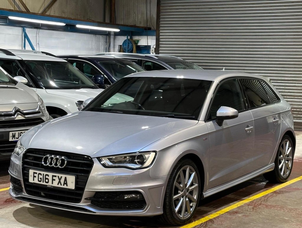 View AUDI A3 2.0 TDI S line Sportback S Tronic Euro 6 (s/s) 5dr (Nav)