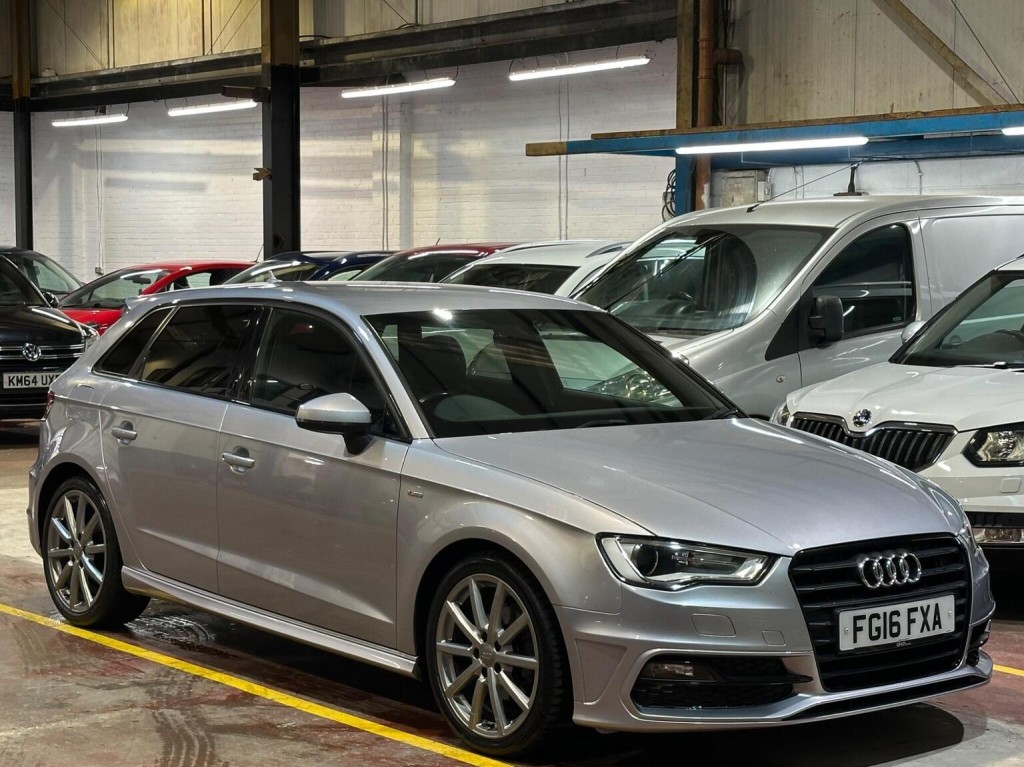 View AUDI A3 2.0 TDI S line Sportback S Tronic Euro 6 (s/s) 5dr (Nav)