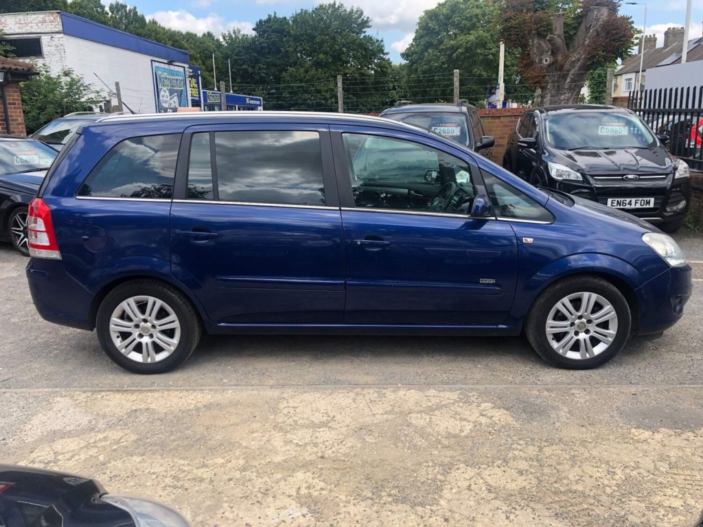 View VAUXHALL ZAFIRA 1.6 Design Euro 4 5dr
