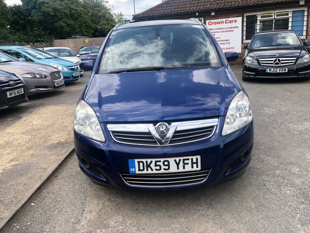 View VAUXHALL ZAFIRA 1.6 Design Euro 4 5dr