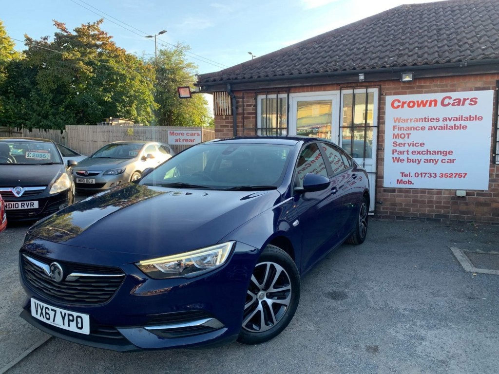 View VAUXHALL INSIGNIA 1.6 Turbo D ecoTEC Design Grand Sport Euro 6 (s/s) 5dr