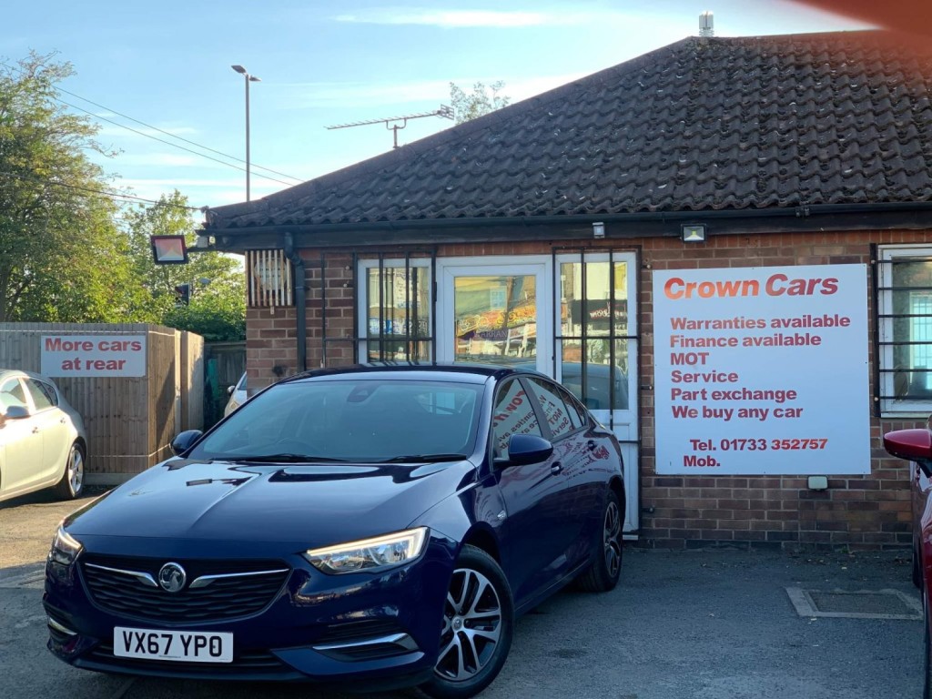 View VAUXHALL INSIGNIA 1.6 Turbo D ecoTEC Design Grand Sport Euro 6 (s/s) 5dr