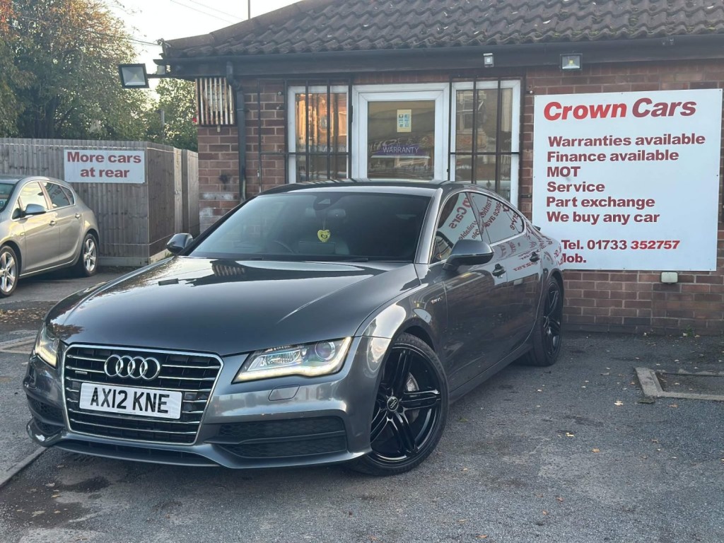 View AUDI A7 3.0 BiTDI V6 S line Sportback Tiptronic quattro Euro 5 (s/s) 5dr