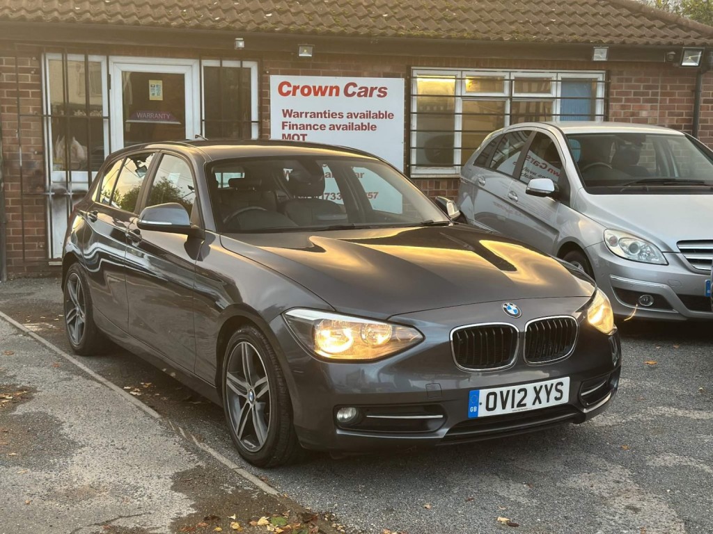 View BMW 1 SERIES 2.0 118d Sport Auto Euro 5 (s/s) 5dr