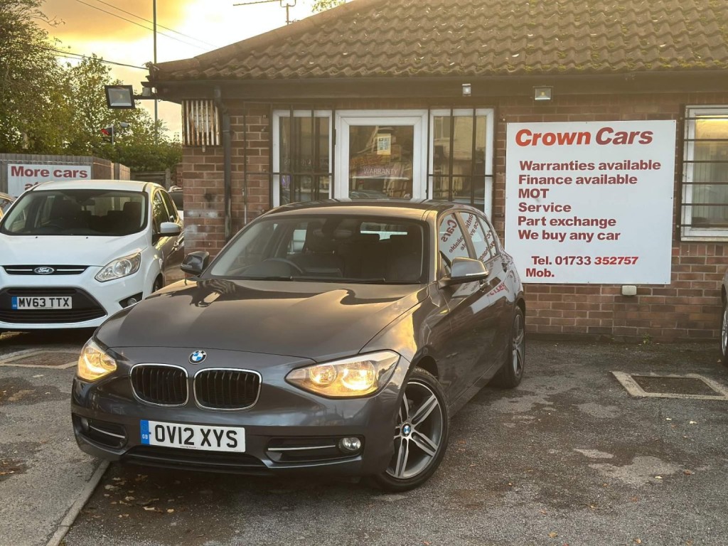 View BMW 1 SERIES 2.0 118d Sport Auto Euro 5 (s/s) 5dr