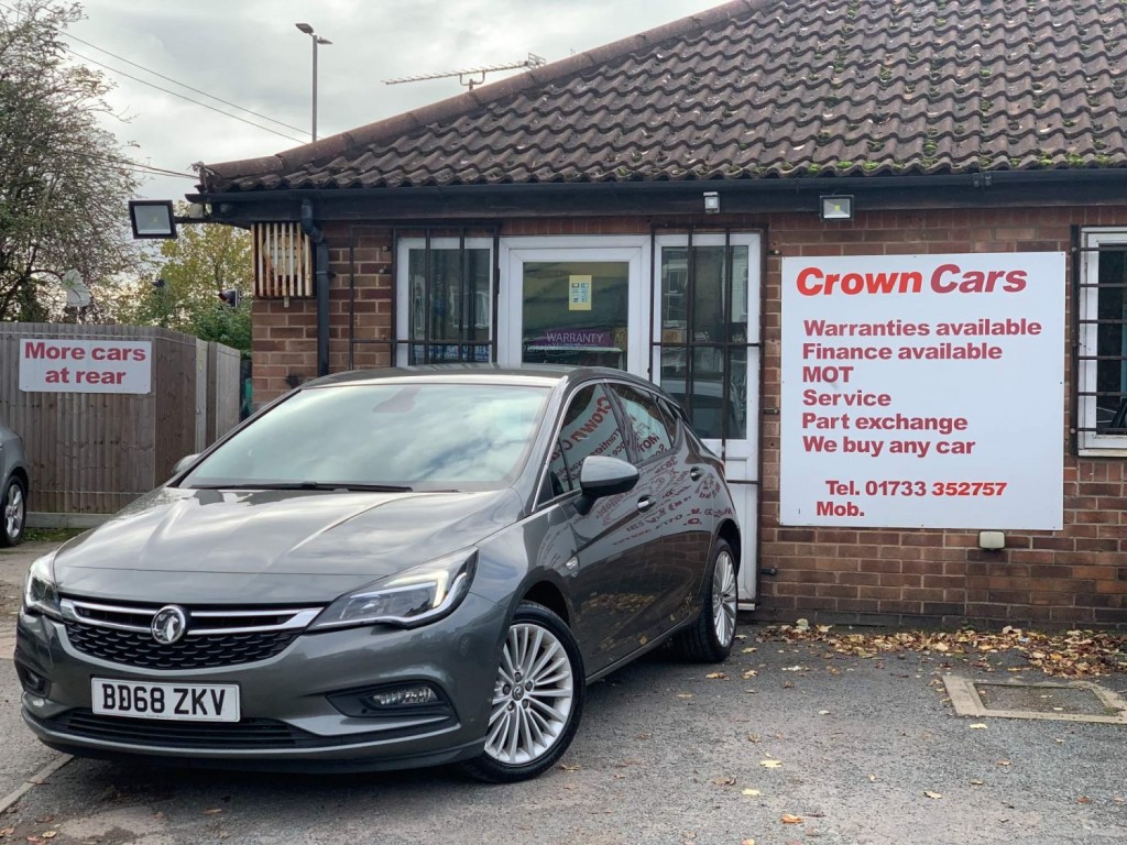 View VAUXHALL ASTRA 1.6 CDTi BlueInjection Elite Nav Euro 6 (s/s) 5dr