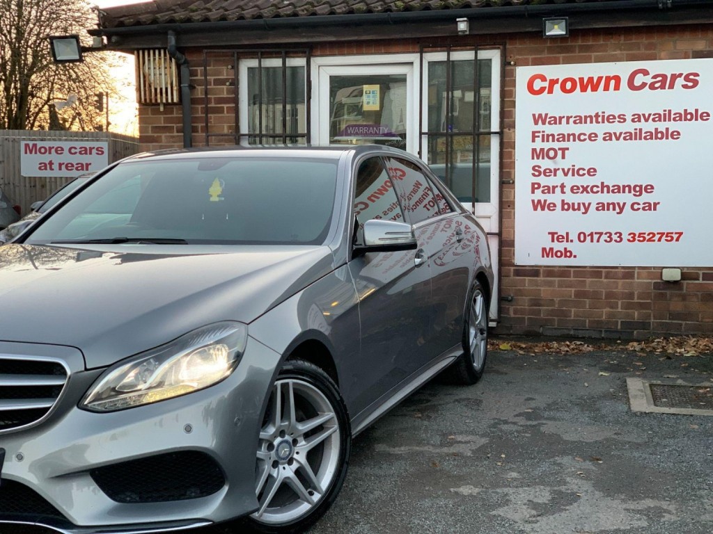 View MERCEDES-BENZ E CLASS 2.1 E220 CDI AMG Sport G-Tronic+ Euro 5 (s/s) 4dr