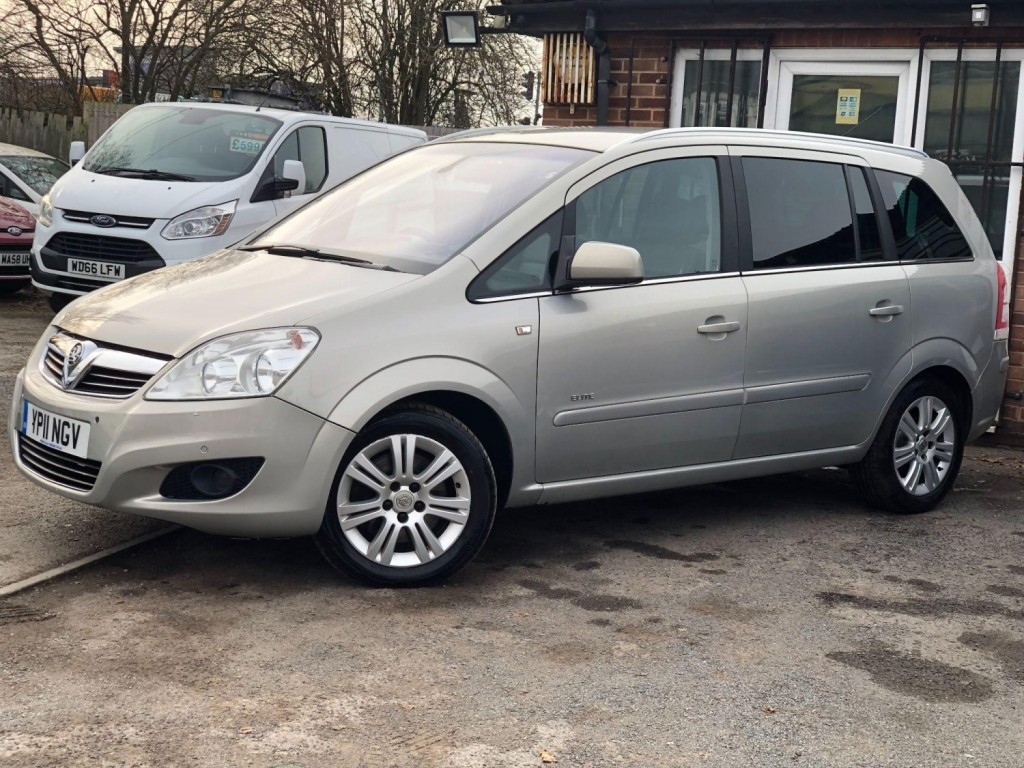 View VAUXHALL ZAFIRA 1.7 CDTi ecoFLEX Elite Euro 5 5dr