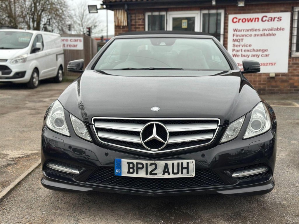 View MERCEDES-BENZ E CLASS 2.1 E220 CDI BlueEfficiency Sport Cabriolet G-Tronic+ Euro 5 (s/s) 2dr