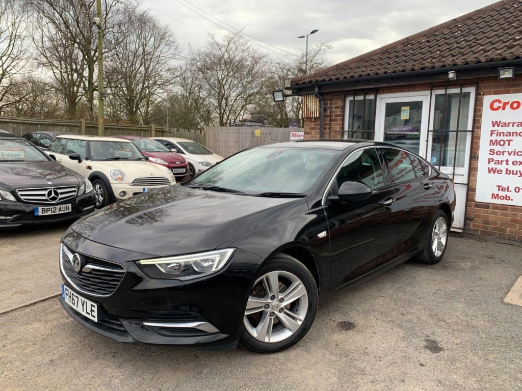 View VAUXHALL INSIGNIA 1.6 Turbo D ecoTEC BlueInjection Tech Line Nav Grand Sport Euro 6 (s/s) 5dr