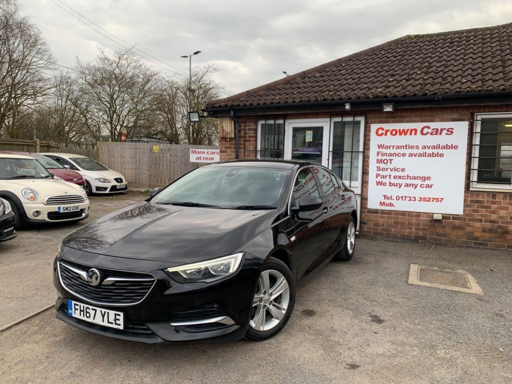 View VAUXHALL INSIGNIA 1.6 Turbo D ecoTEC BlueInjection Tech Line Nav Grand Sport Euro 6 (s/s) 5dr