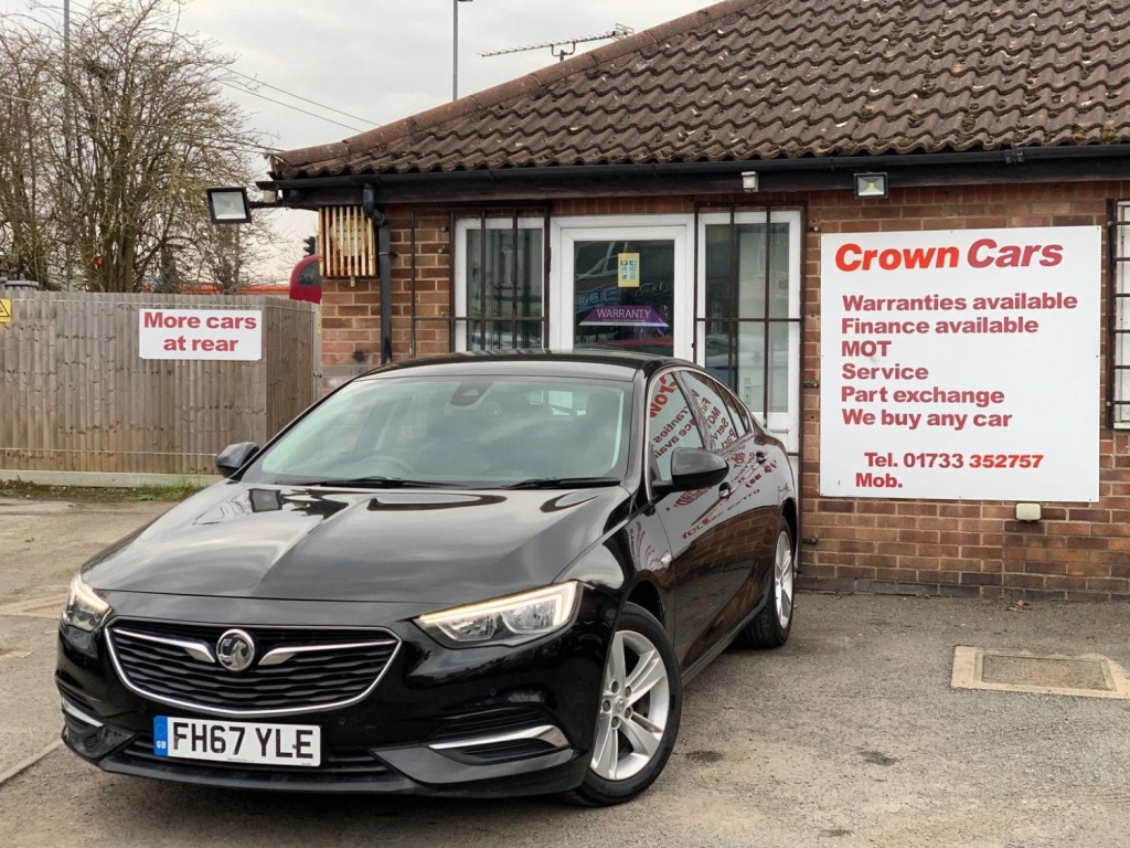 View VAUXHALL INSIGNIA 1.6 Turbo D ecoTEC BlueInjection Tech Line Nav Grand Sport Euro 6 (s/s) 5dr