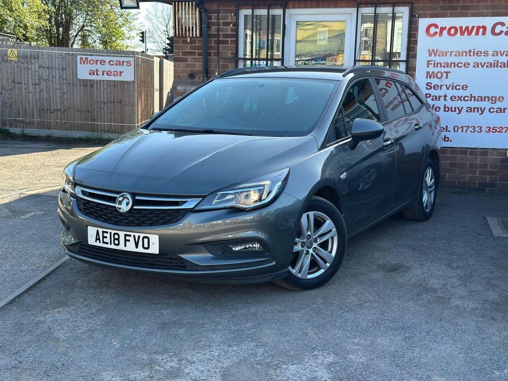 View VAUXHALL ASTRA 1.6 CDTi Design Sports Tourer Euro 6 5dr