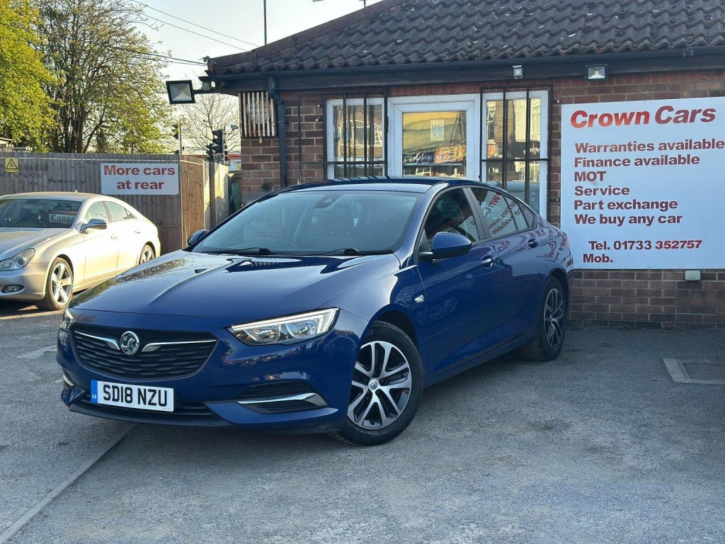 View VAUXHALL INSIGNIA 1.6 Turbo D ecoTEC Design Grand Sport Euro 6 (s/s) 5dr