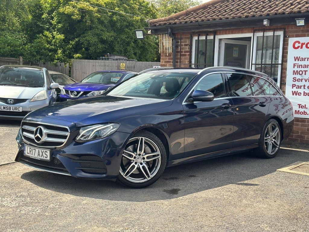 View MERCEDES-BENZ E CLASS 2.0 E220d AMG Line G-Tronic+ Euro 6 (s/s) 5dr