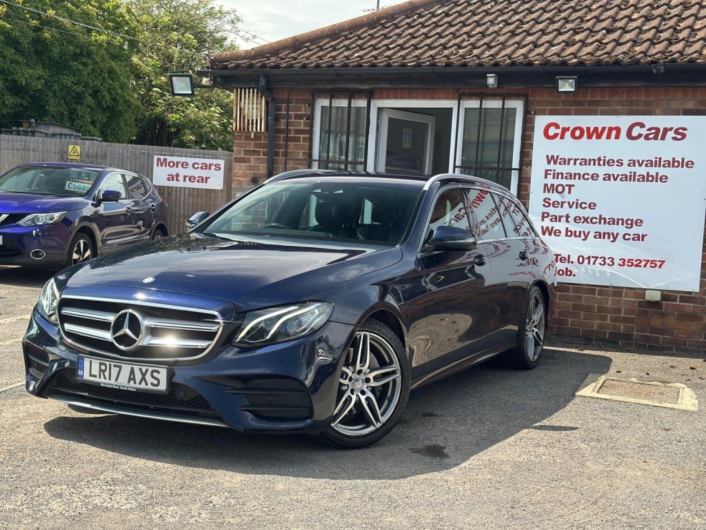 View MERCEDES-BENZ E CLASS 2.0 E220d AMG Line G-Tronic+ Euro 6 (s/s) 5dr