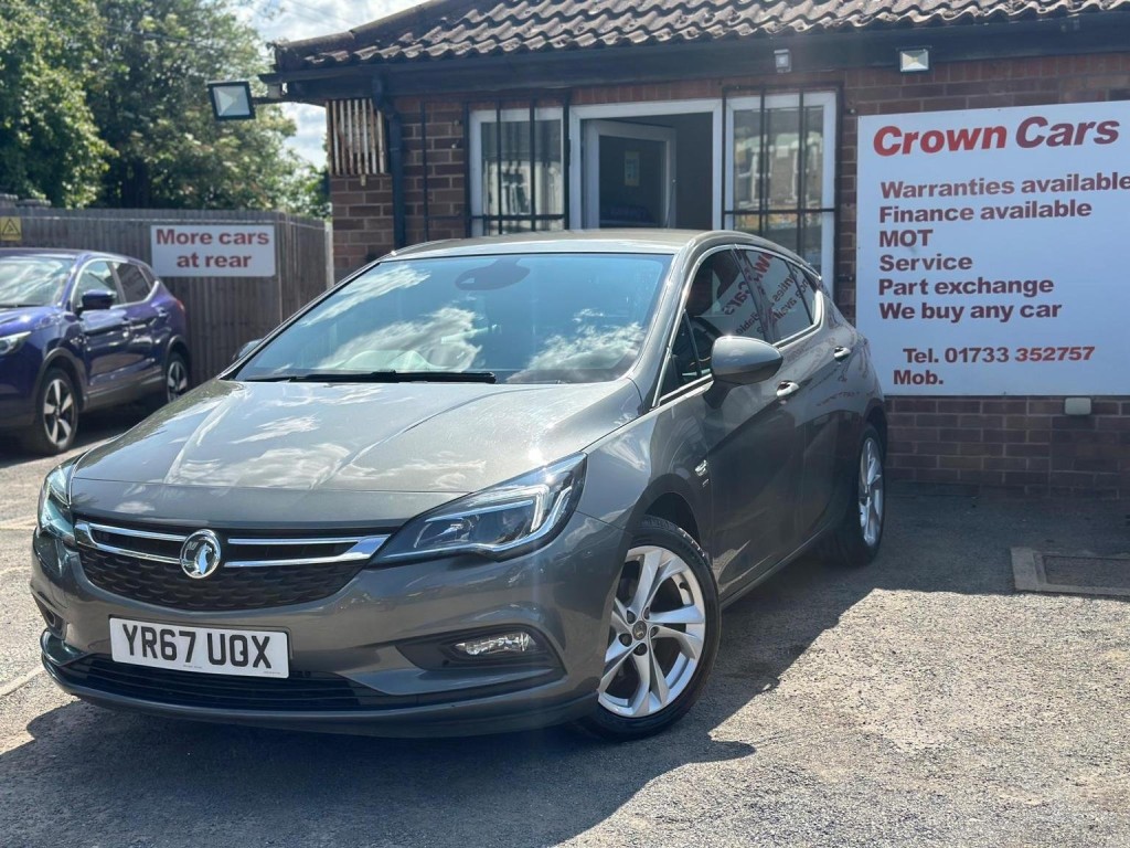 View VAUXHALL ASTRA 1.6 CDTi ecoTEC BlueInjection SRi Euro 6 5dr