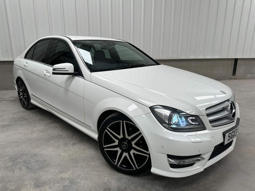 View MERCEDES-BENZ C CLASS 1.6 C180 BlueEfficiency AMG Sport Plus G-Tronic+ Euro 5 (s/s) 4dr