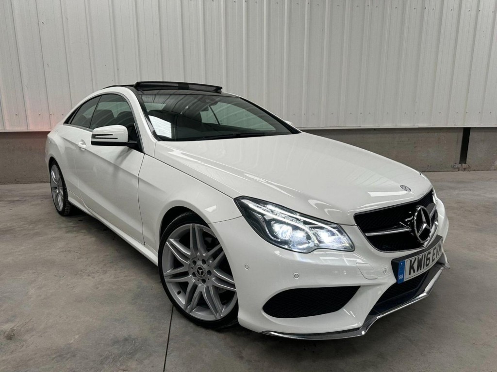 View MERCEDES-BENZ E CLASS 2.1 E220d AMG Line Edition G-Tronic+ Euro 6 (s/s) 2dr