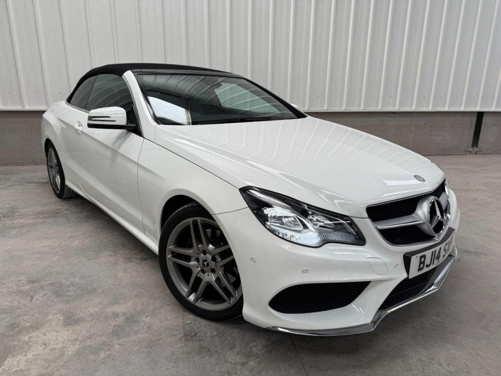 View MERCEDES-BENZ E CLASS 2.1 E220 CDI AMG Sport Cabriolet G-Tronic+ Euro 5 (s/s) 2dr