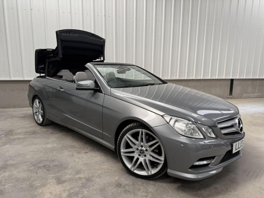 View MERCEDES-BENZ E CLASS 2.1 E220 CDI BlueEfficiency Sport Cabriolet G-Tronic+ Euro 5 (s/s) 2dr