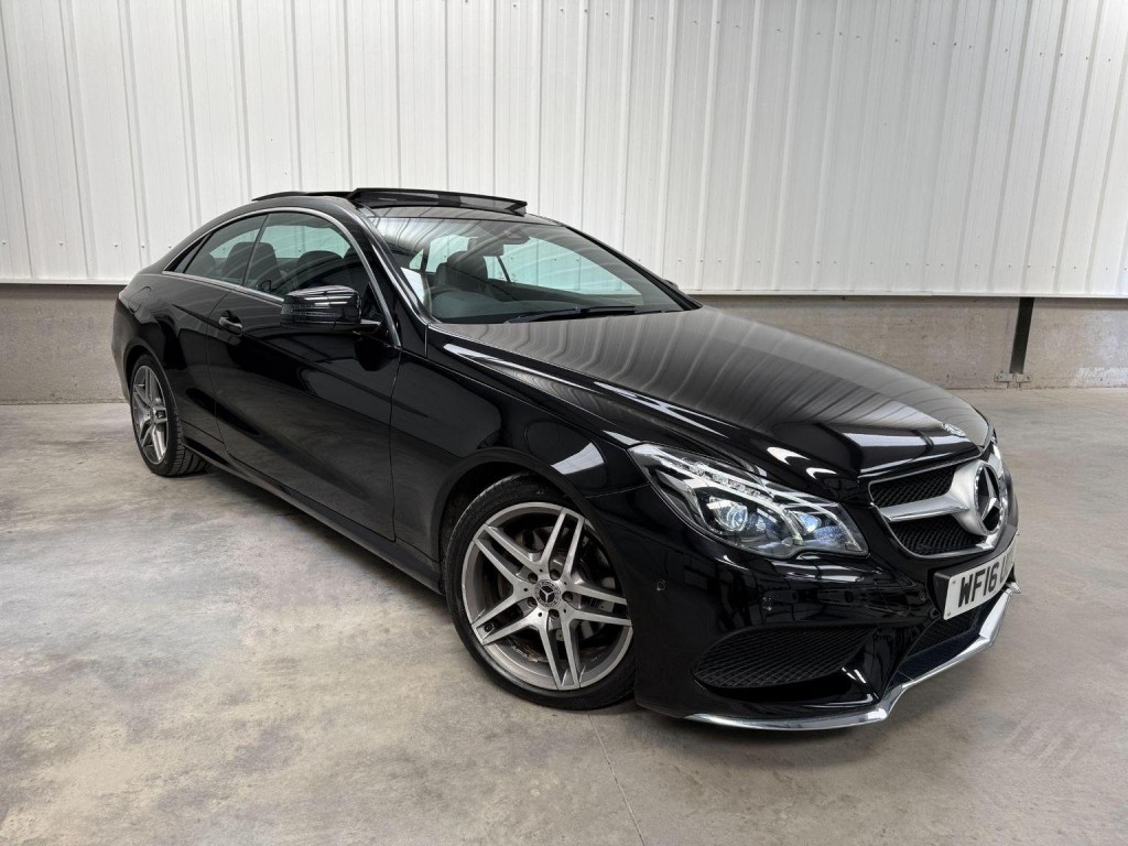 View MERCEDES-BENZ E CLASS 2.1 E220d BlueTEC AMG Line G-Tronic+ Euro 6 (s/s) 2dr