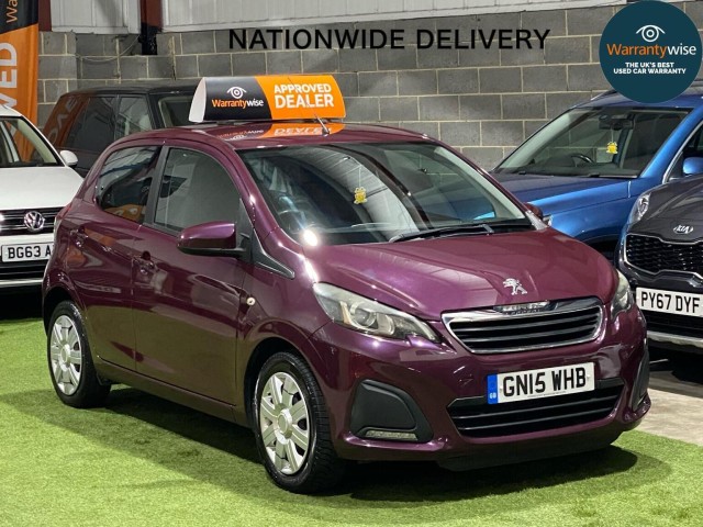 PEUGEOT 108 1.0 VTi Active Euro 5 5dr Euro 5