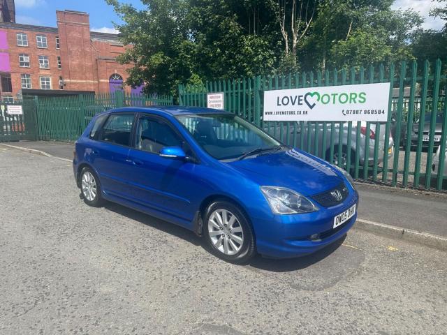 HONDA CIVIC 2.0 i-VTEC Type S 5dr (VSA)