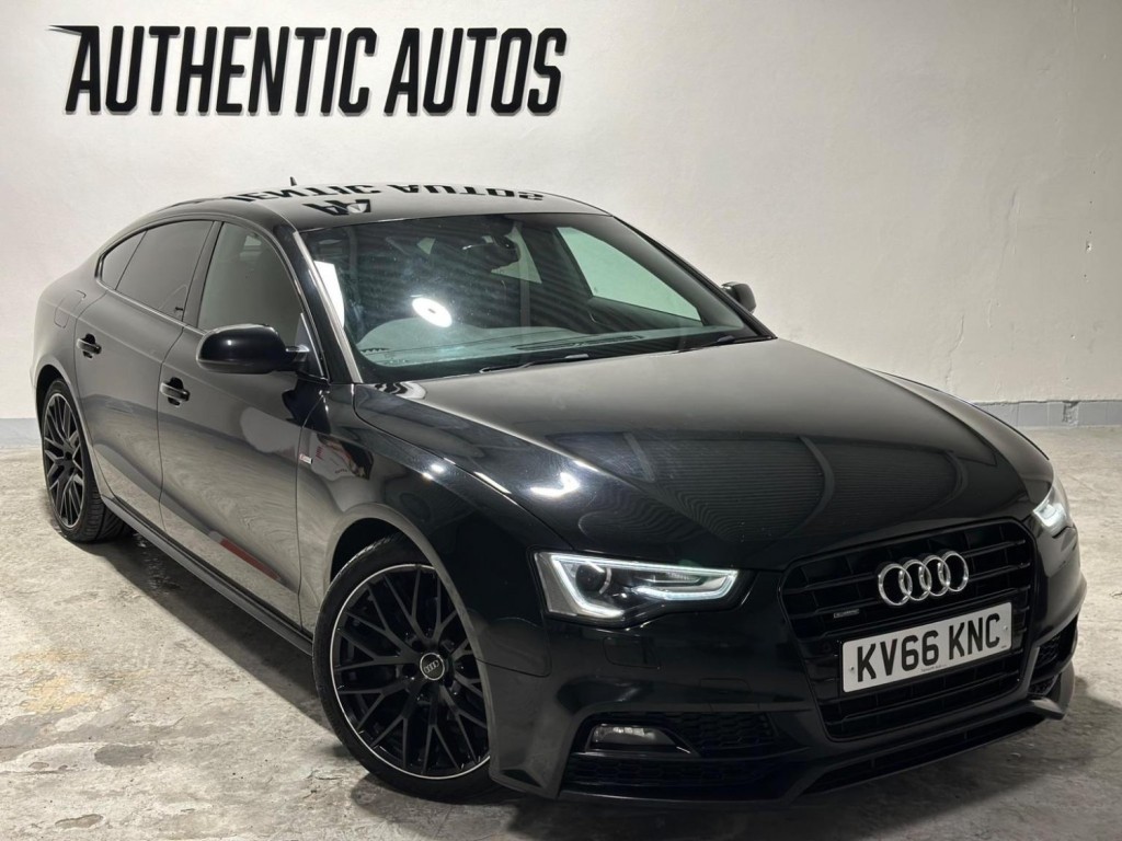 AUDI A5 2.0 TDI Black Edition Plus Sportback S Tronic quattro Euro 6 (s/s) 5dr