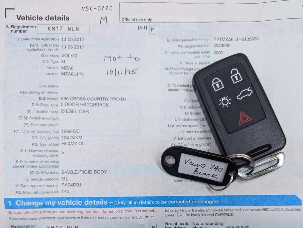 VOLVO V40 CROSS COUNTRY