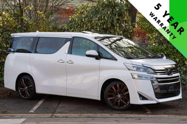 TOYOTA VELLFIRE 2.5X 5dr 8 Seats (2018/67)