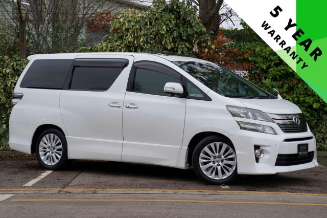 TOYOTA VELLFIRE 3.5 Z G-Edition 5dr 7 Seats (2012/62)